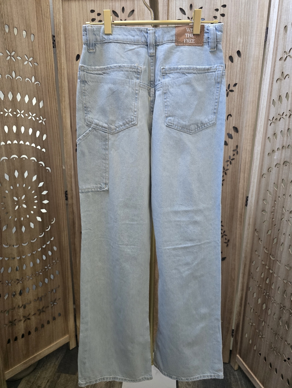NWOT We The Free Tinsley Baggy High Rise Straight Leg Jeans - Picture 6 of 13